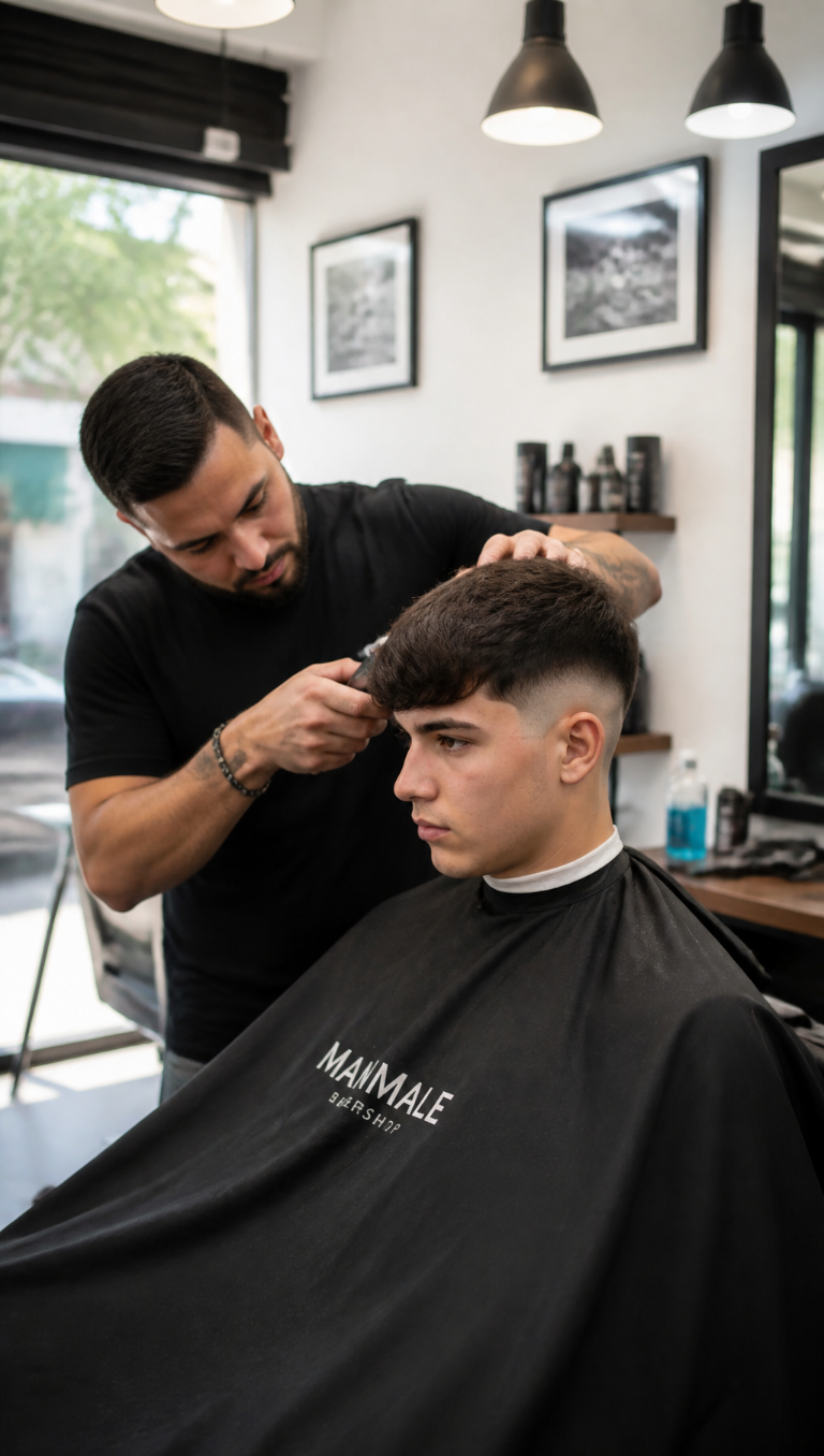 Corte reservado al instante.